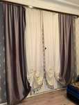 Продаётся готовый штор с узором, материал велюр, качество супер