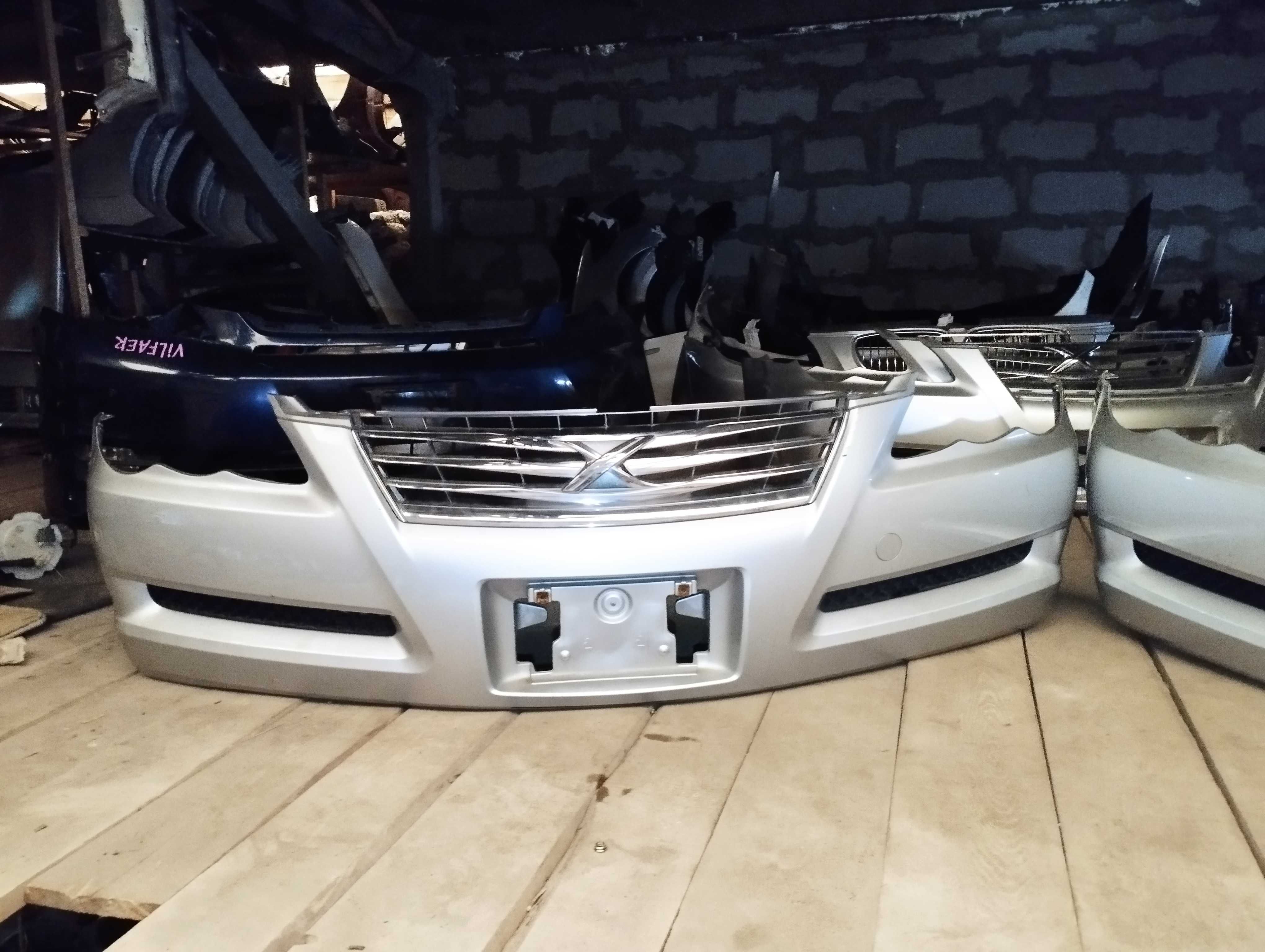 Toyota Mark X бампер передний задний
