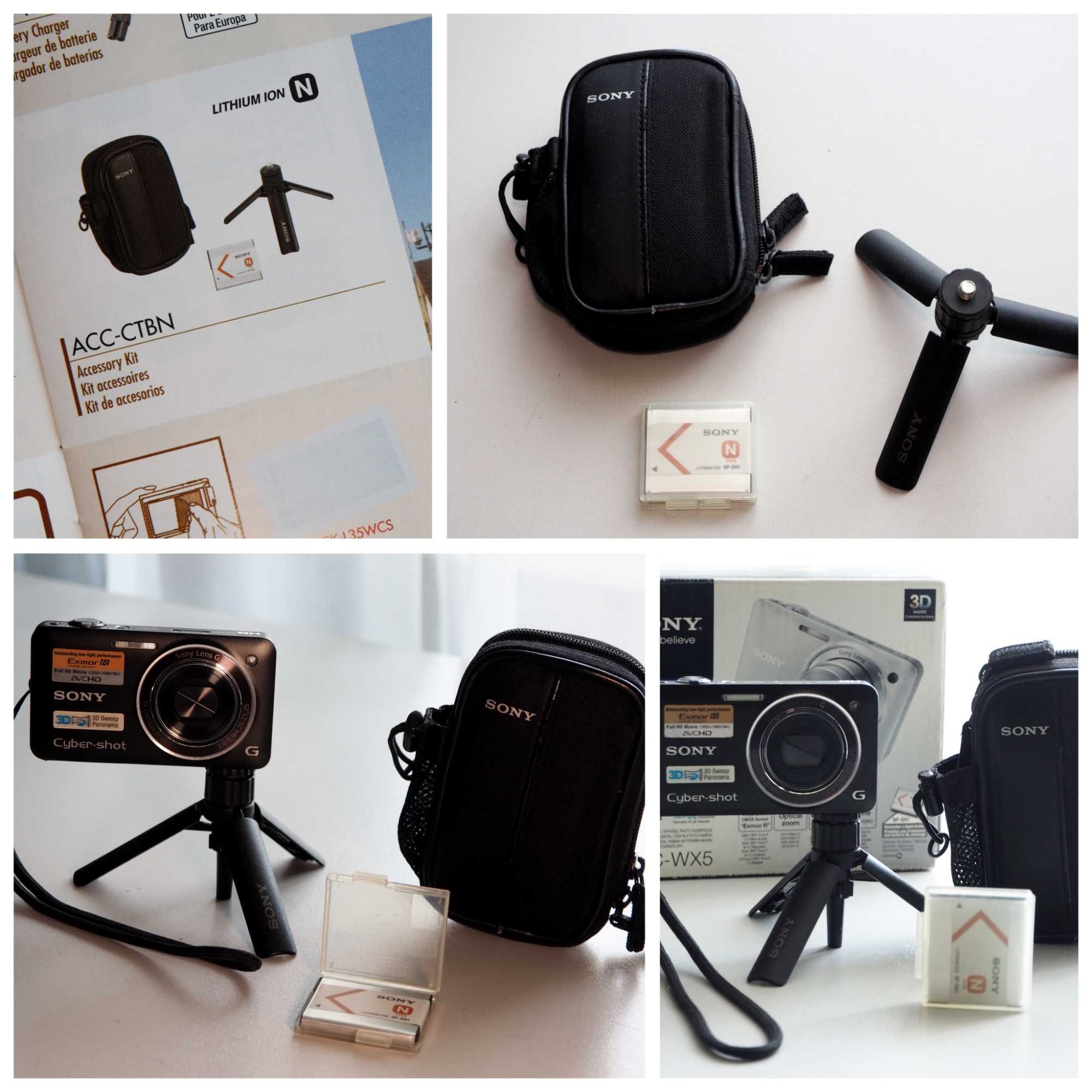 Цифровой 3D Фотоаппарат легенда Sony DSC-WX5