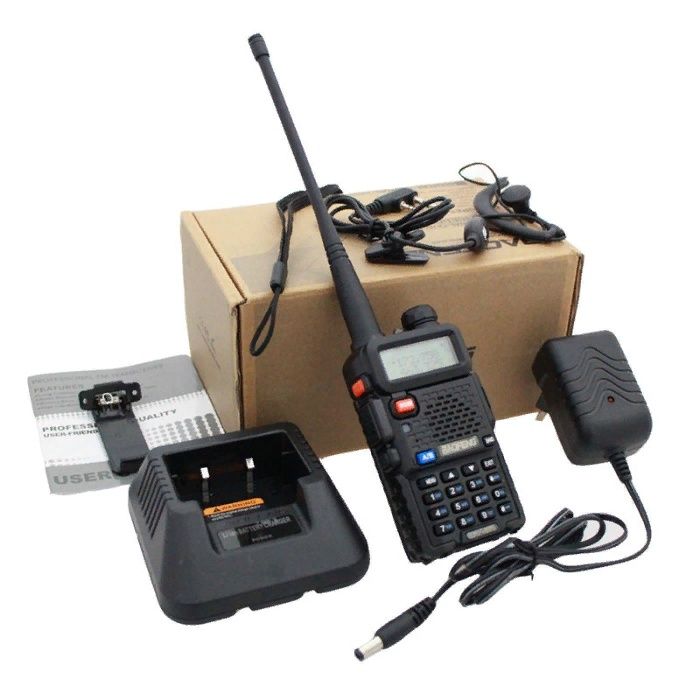 №1 BAOFENG UV-5R. Рация гарантия 36 месяцев. Доставка+Прошивка.BBB