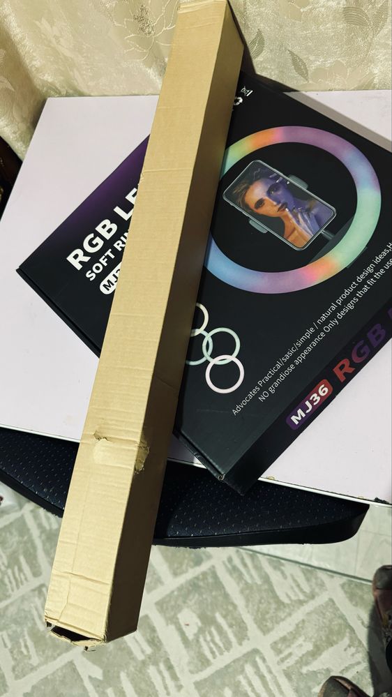 кольцевая лампа LED RING Light 46RBG
