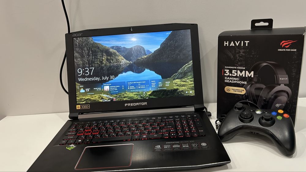 Подарки / Acer Predator / i7 / GTX 1050Ti / 16ГБ RAM / SSD + HDD