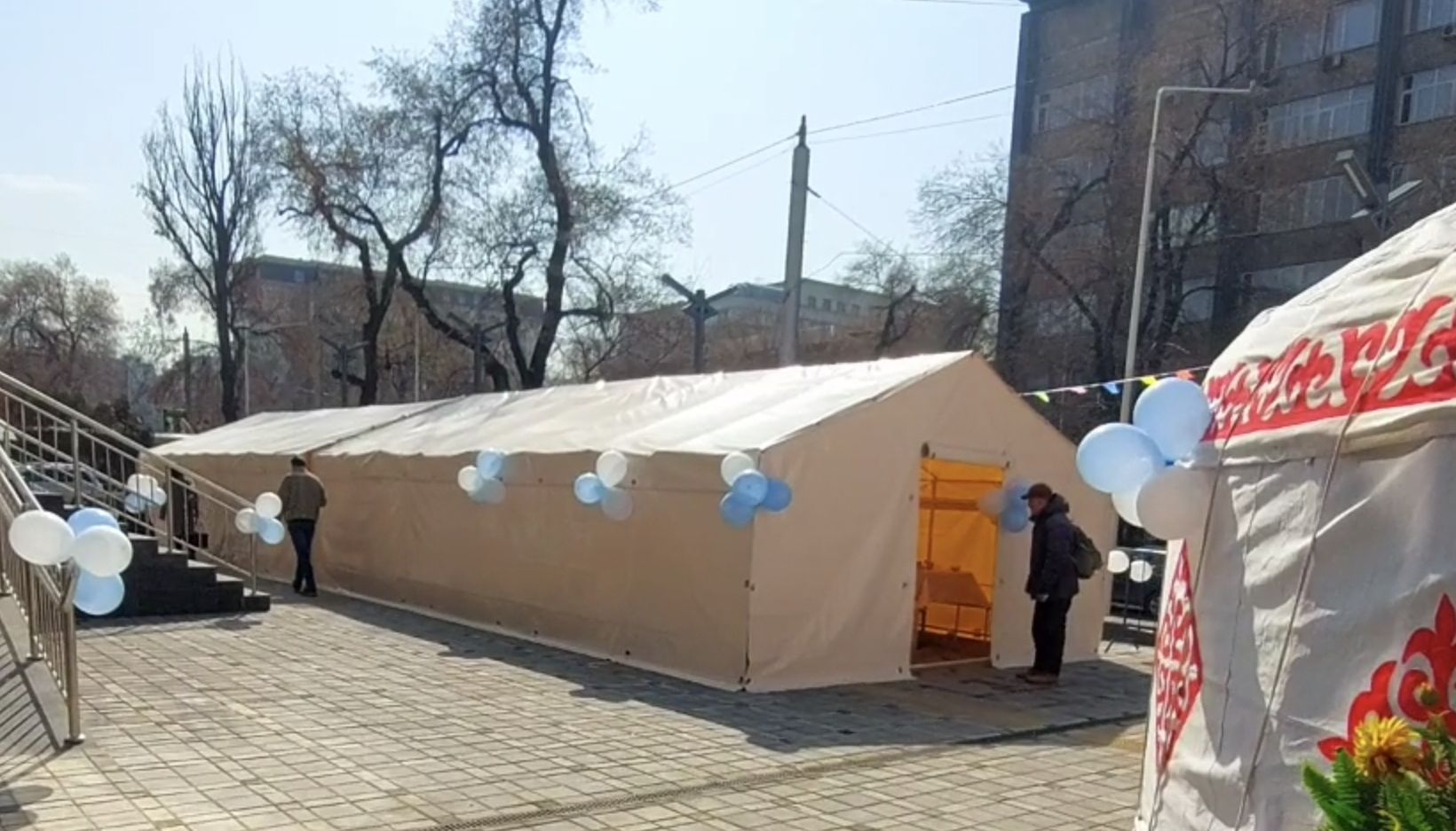 Аренда палатки, шатров, столов, посуд, казан-ошак