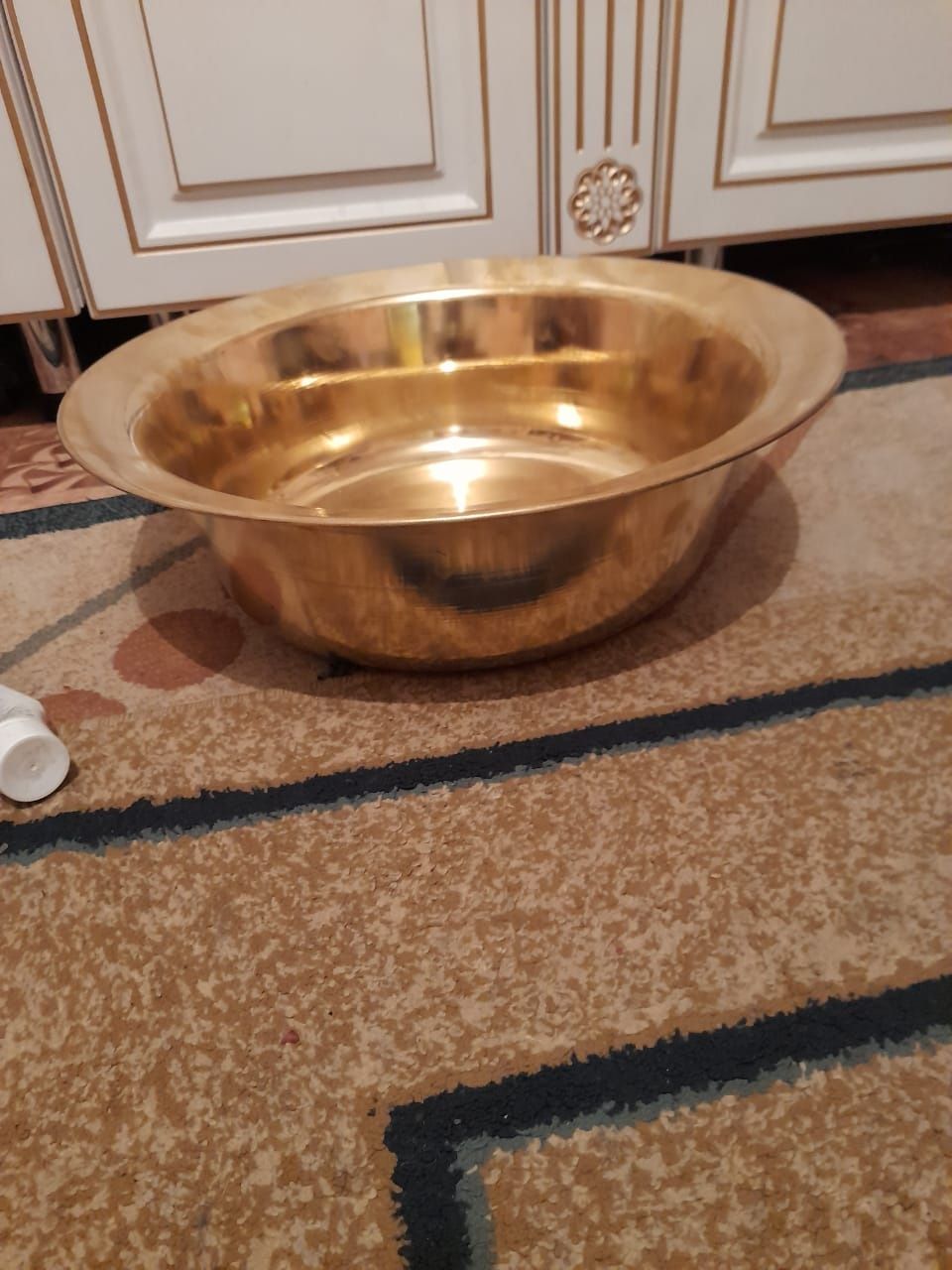 таз латунь медный