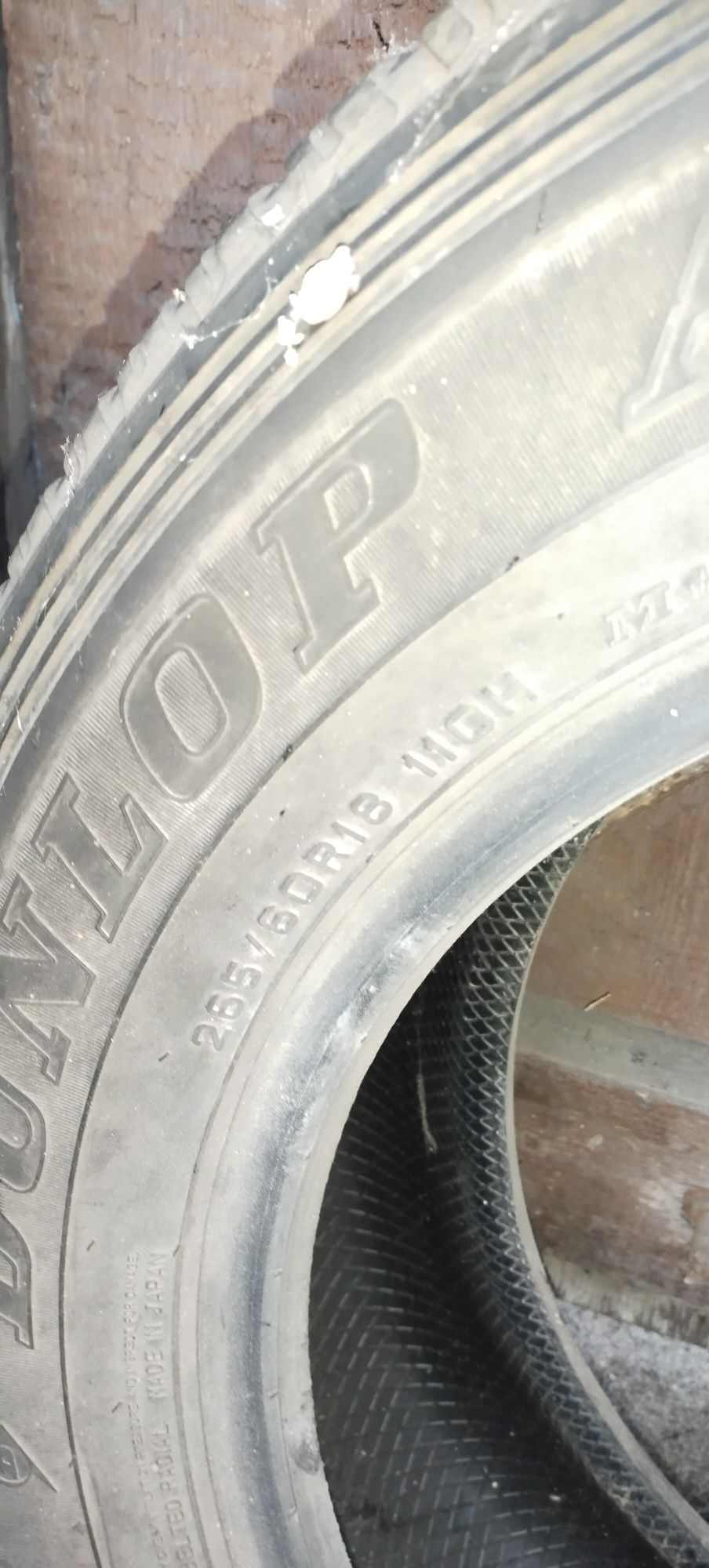 Шины Dunlop пара недорого
