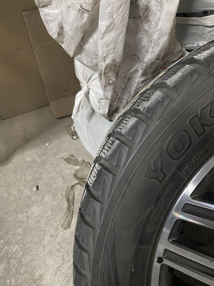 Продам диски AMG в оригинале с шинами от Гелика