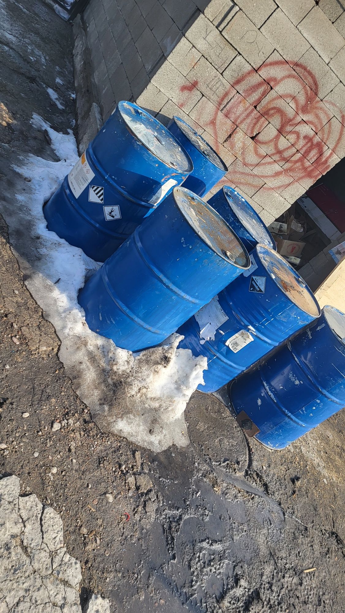 Продам железные бочки