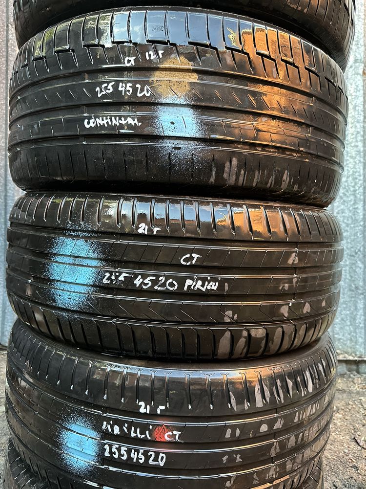 255/45R20 245/45R20 235/45R20 Б/у привозные шины из Европы
