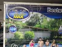 Бассейн каркасный круглый 366 x 122 Bestway