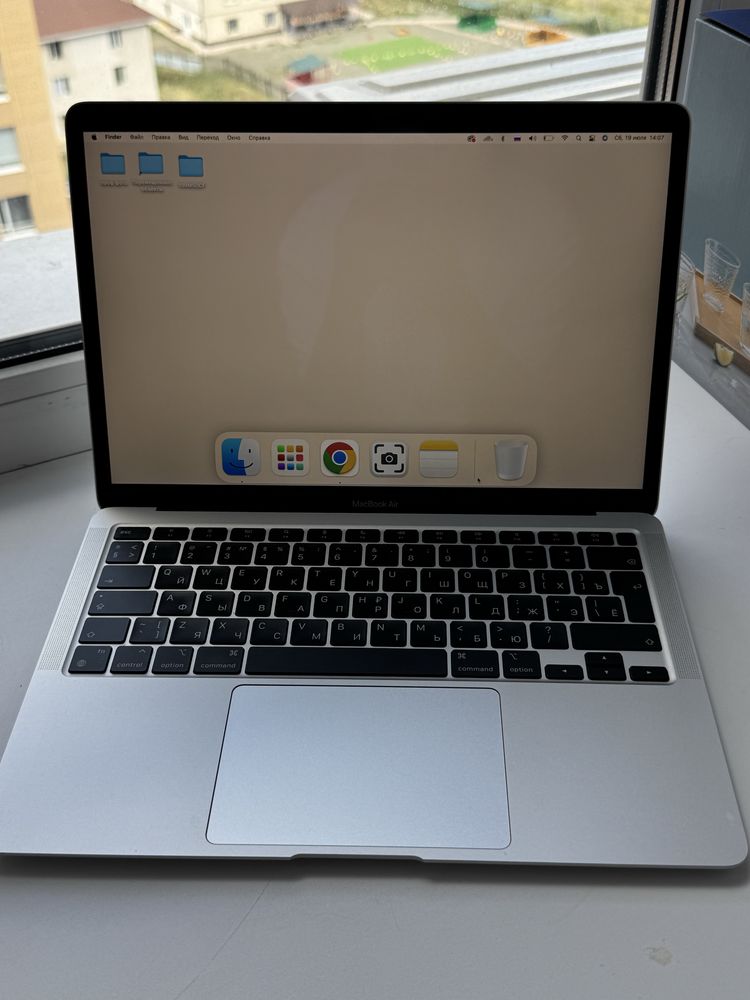 Macbook air 13, 2020, M1 256/8 гб