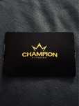 Фитнес карточка CHAMPION FITNESS