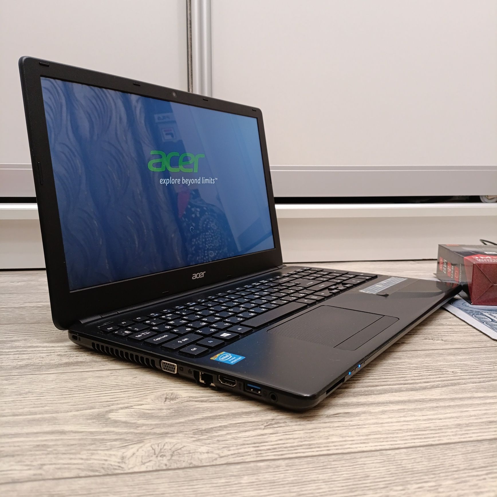 Acer Aspire/HDD-750GB/Windows 10/ОЗУ-4ГБ/4-ядра/Мышка и Коврик!