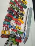 Машинки мини всё металл коллекционные Mattel 55 штук  отличное состоян