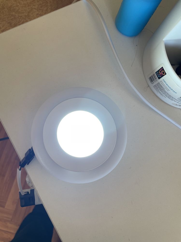 Софиты новые led  3 w, 3 режима работы , не подошли по дизайну 30 шт