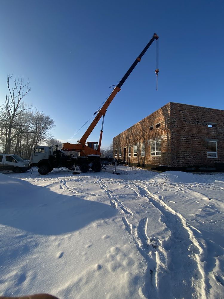 УСЛУГИ автокрана 16т и 25т