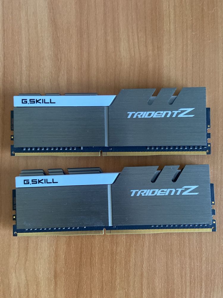 Оперативнкя память G.Skill Trident Z 16GB (2×8GB), DDR4, 3600MHz.