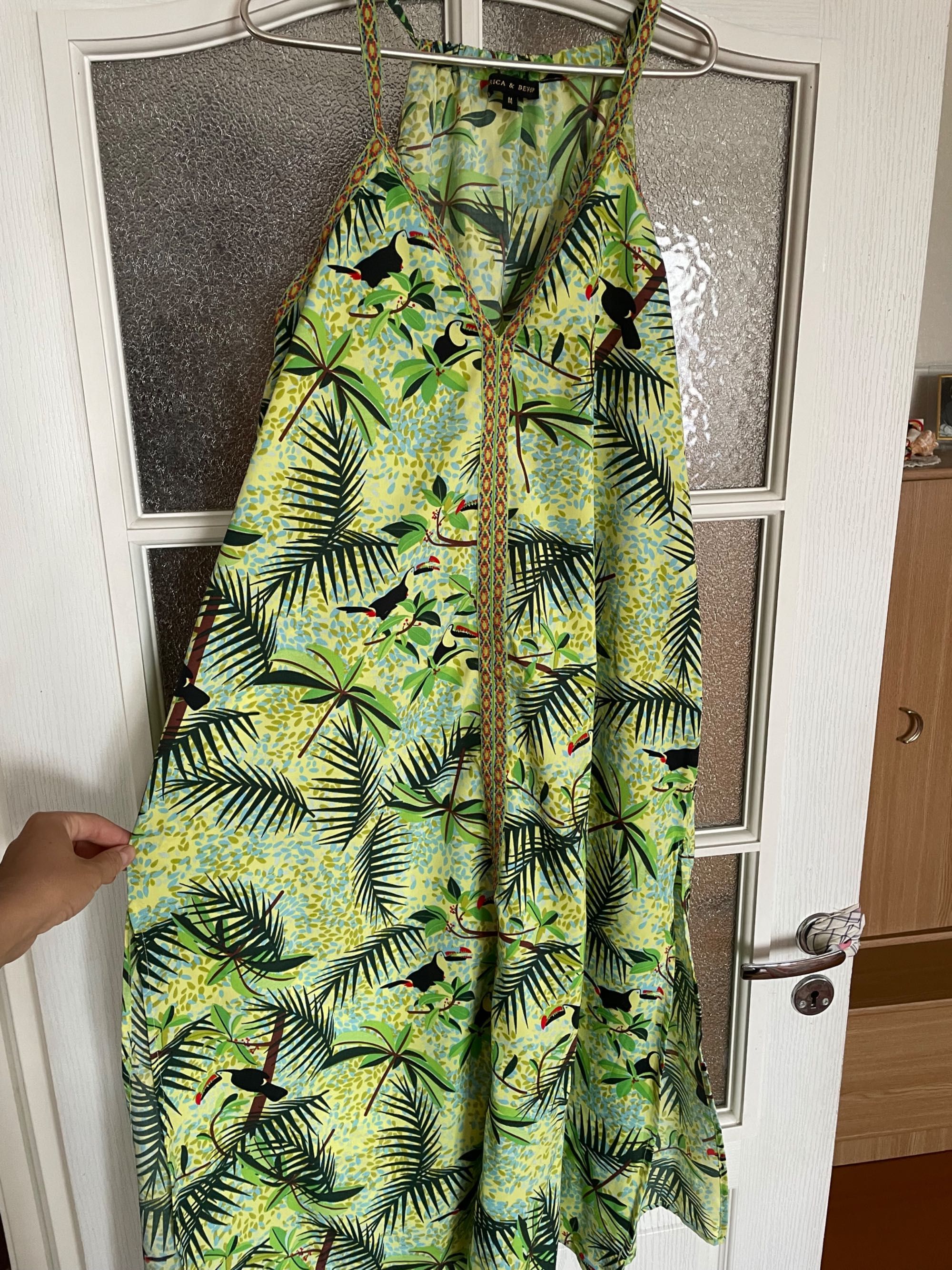 Легкие Платья/ Сарафаны с принтом M-L-XL