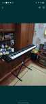 Продам midi-клавиатуру m audio keystation 88 mkiii с подставкой и педа