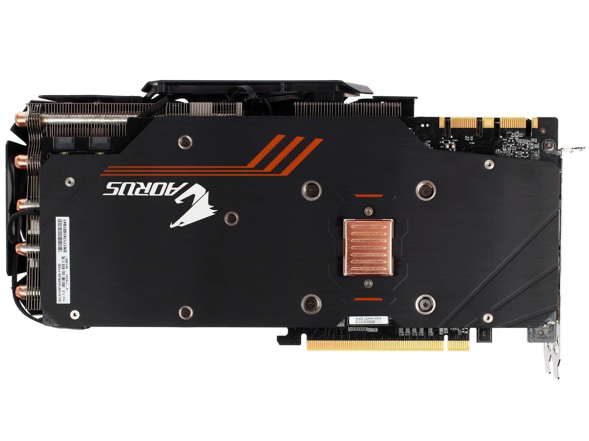 Видеокарта Gigabyte GeForce GTX 1080 Ti AORUS 11Gb бу оптом