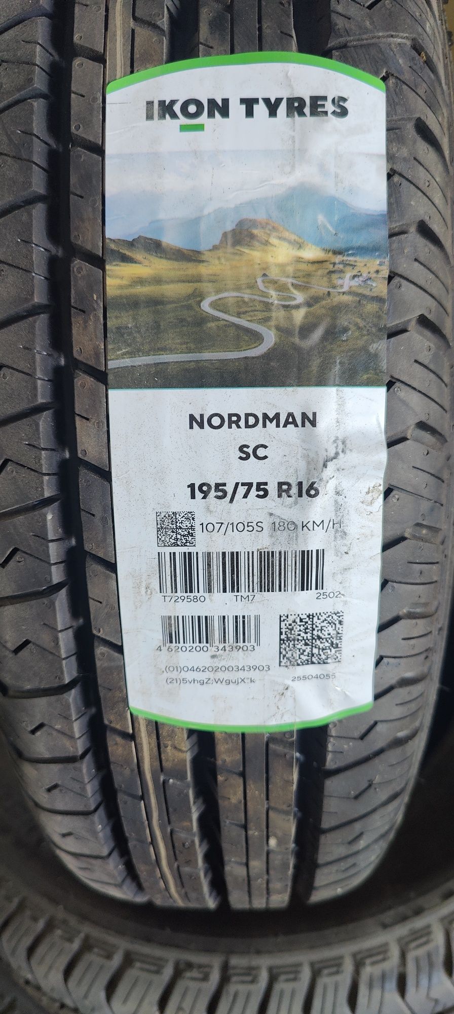 Автошины Nokian Nordman SC 195/75 R16