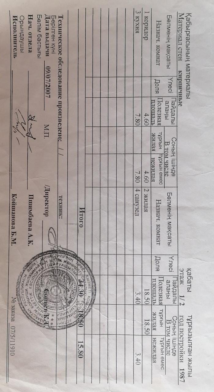 Квартира однокомнатная