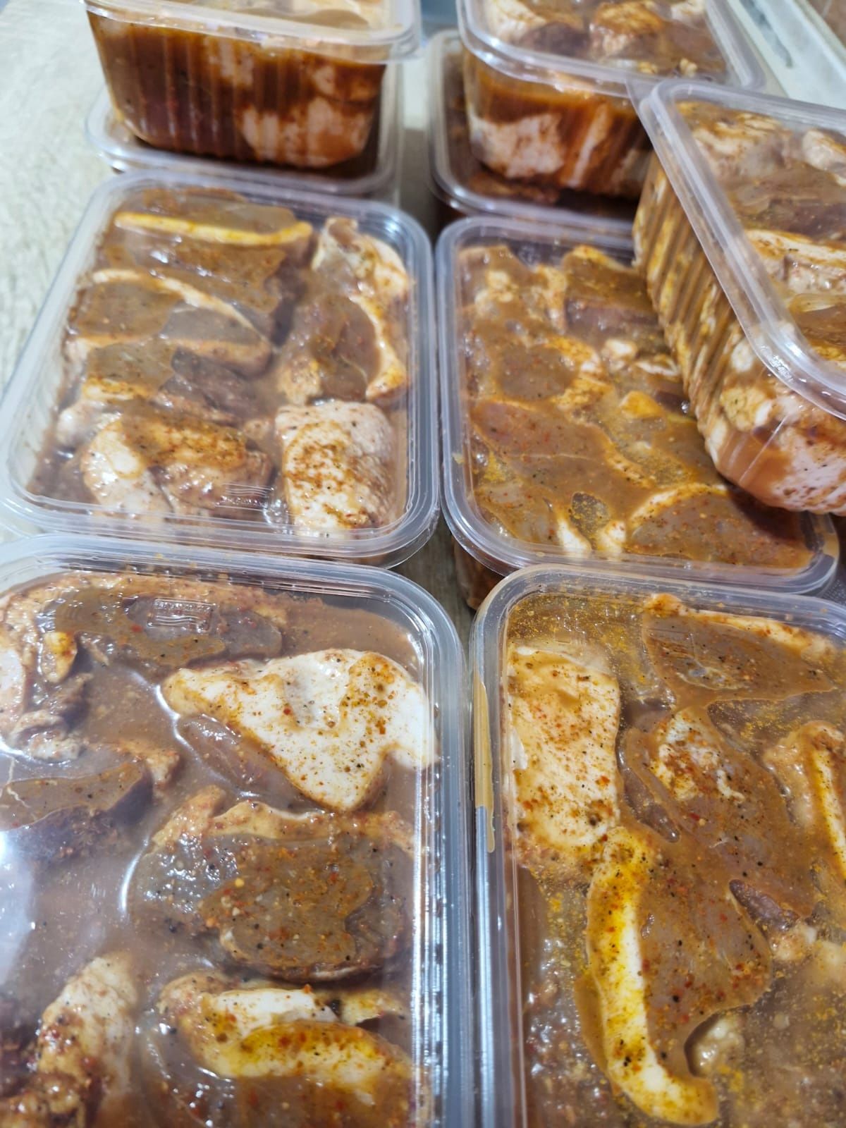 Маринованные шашлыки
Шашлык из окорочка кг 1600