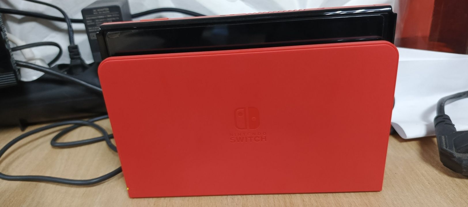 Nintendo Switch OLED Mario Red Edition + игры и аксессуары! OLED Mario