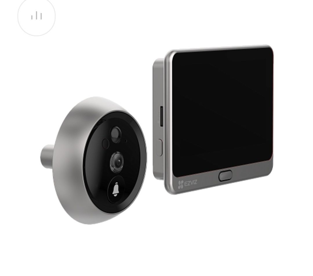 Глазок видео глазок DP2C Silver WiFi Домофон Ezviz новый оригинал