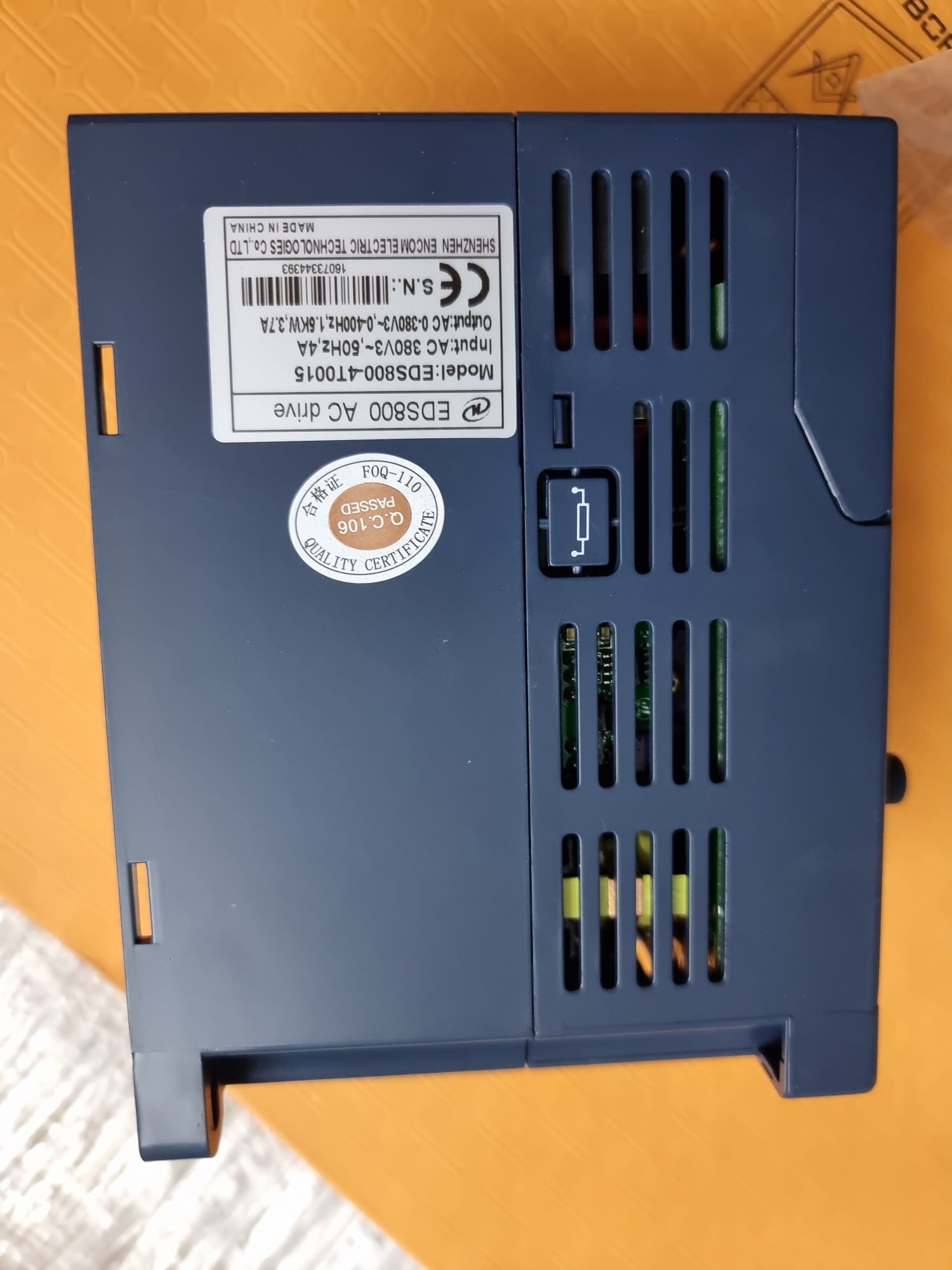 ENC 1,5 кВт трехфазный 380 В вход к трехфазному выходу 380 В VFD/часто