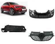 Renault Arkana ,Рено Аркана , бампер , фара , решотка , туманки ,