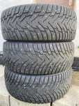 Три штуки зимние шипованные шины 275/65/17 275/65R17 Nankang.