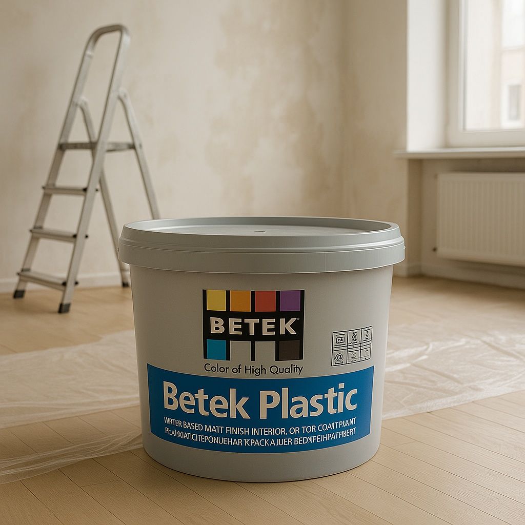 Betek Plastic - БЕТЕК Пластик матовая краска для внутренних работ