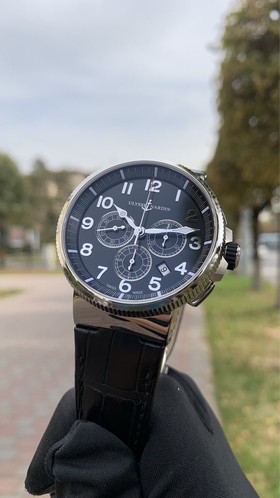 Часы Ulysse Nardin Marine Chronograph оригинал