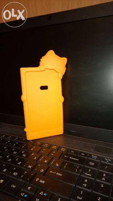 Чехол силиконовый 3D KIKI Cat для Nokia LUMIA 920