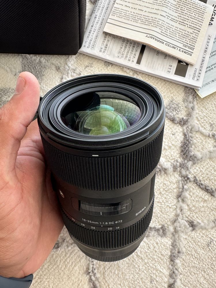 Sigma 18-35 f1.8