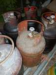 Домашний газбаллон с вентилем