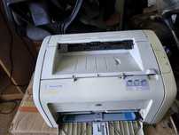 Принтер лазерный HP LaserJet 1018+новый картридж