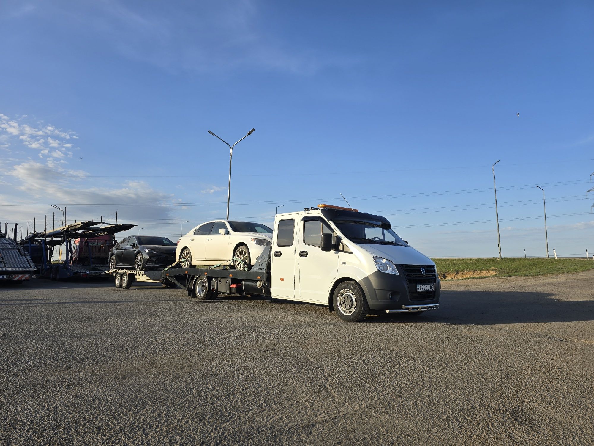 Атырау-Астана, Атырау-Алматы автовоз
