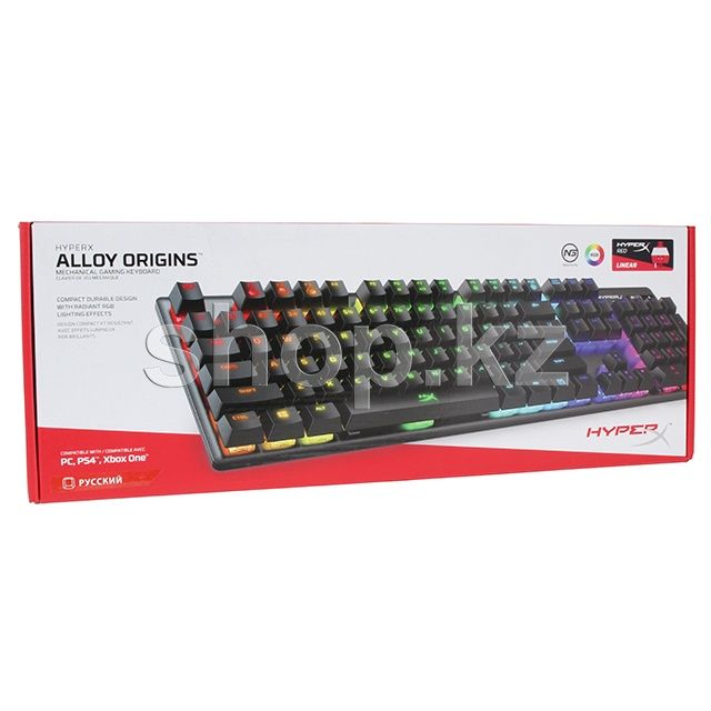 HyperX Игровая клавиатура проводная Origins Full, (HyperX Red)