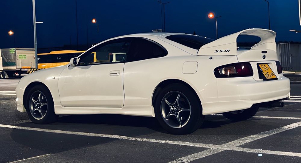 Губа на задний бампер Toyota Celica