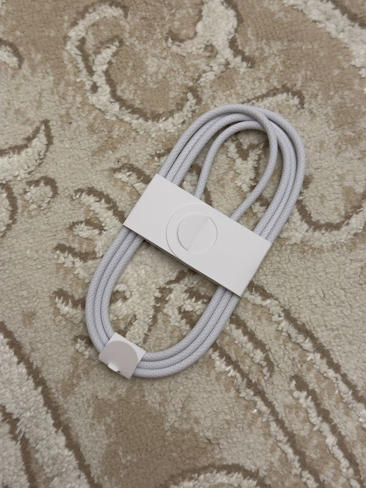 Кабель Type-C – Type-C, Apple, ткань, 1м