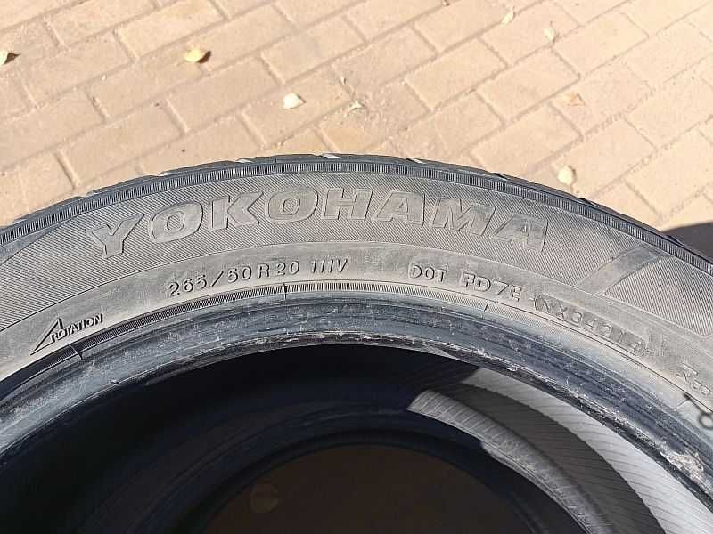 Шины 265/50 R20 - "Yokohama Parada Spec-X" (Япония), летние.