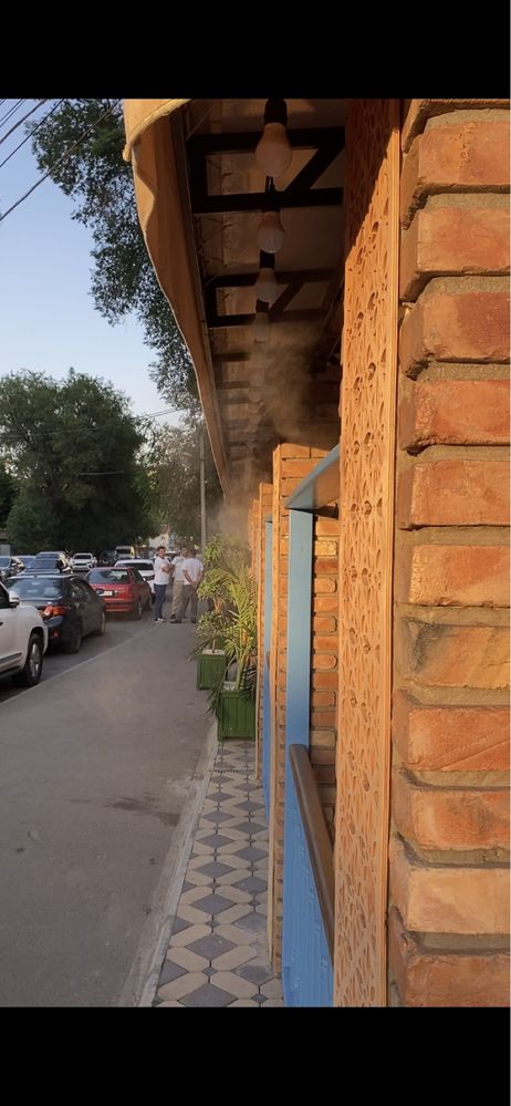 Туманная установка, микроклимат, охлаждение. Туман для летника.