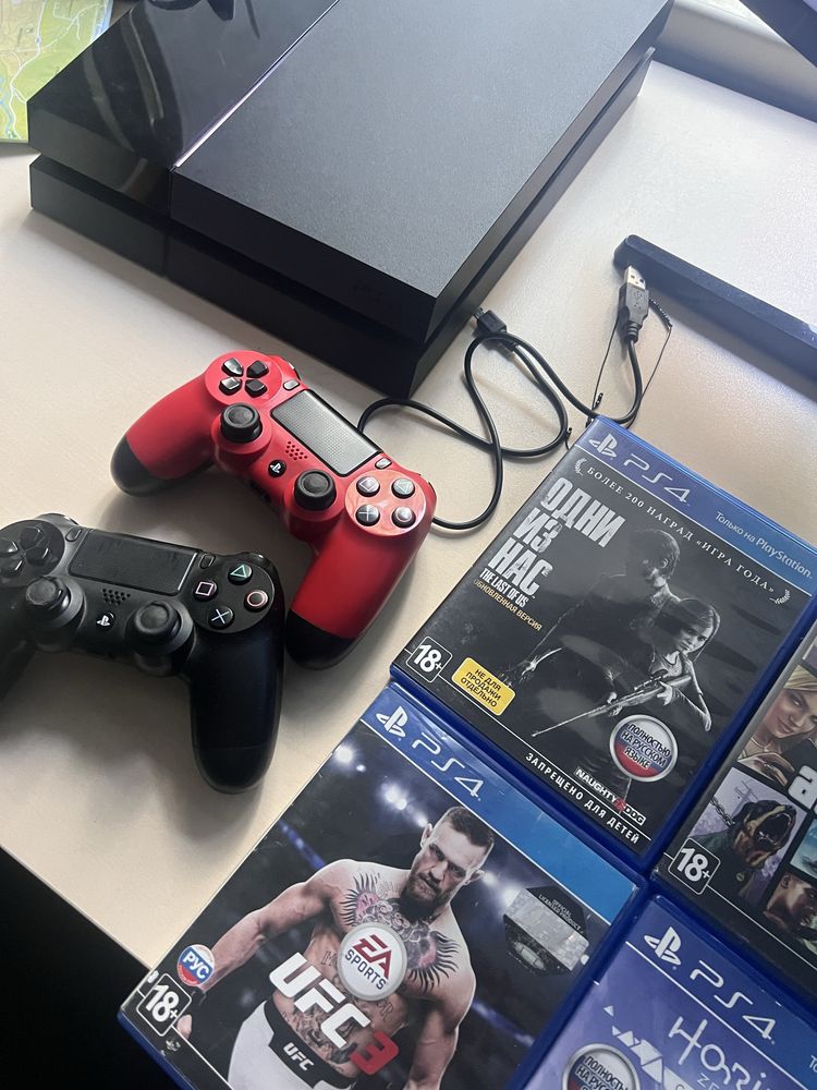 Продам PS4 пс4 игры 4 диски