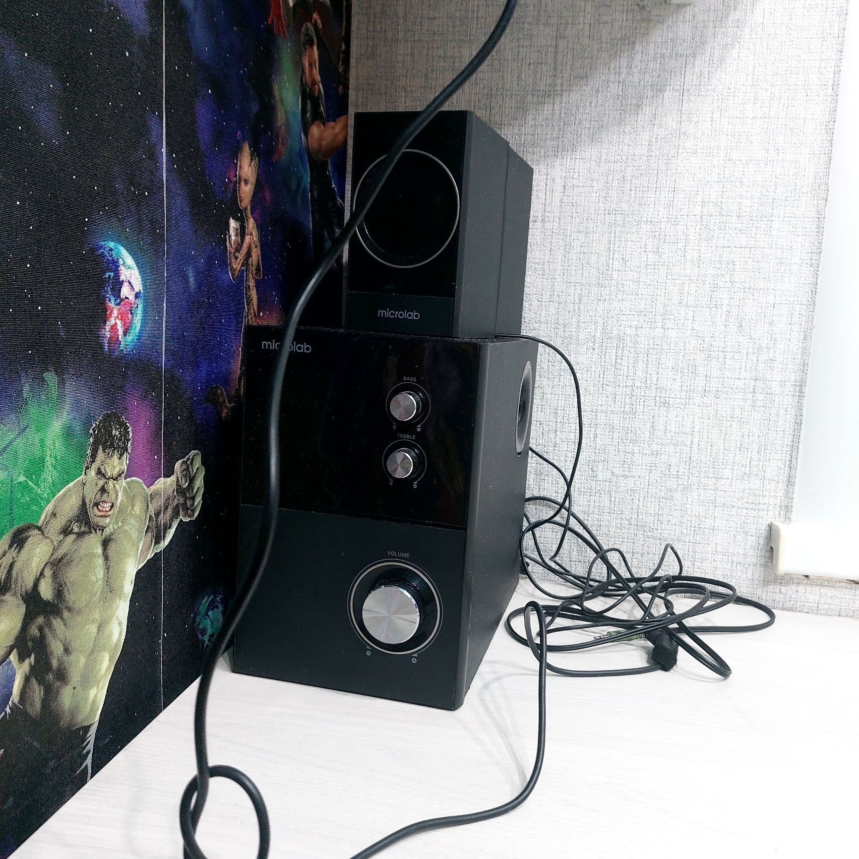 Продам колонки, савбуфер microlab