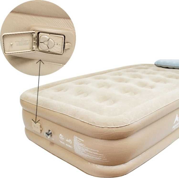 Надувной матрас Mountain, (M-AirBed-3), 189 х 99 х 40 cm, Beige