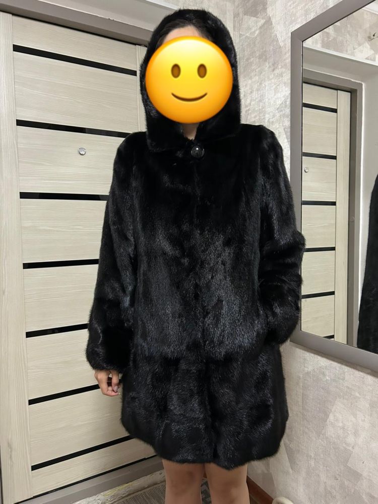 Норковая шуба б/у