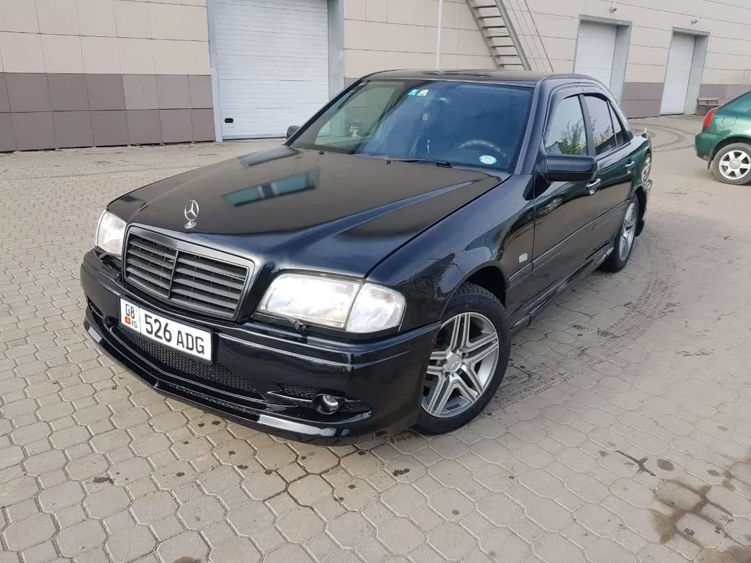 Mercedes W202 передний бампер S tuning