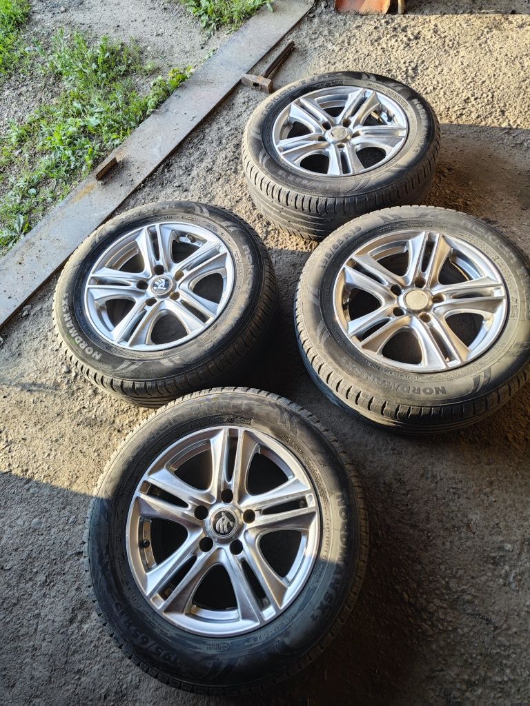Колёса в зборе стояли на Skoda