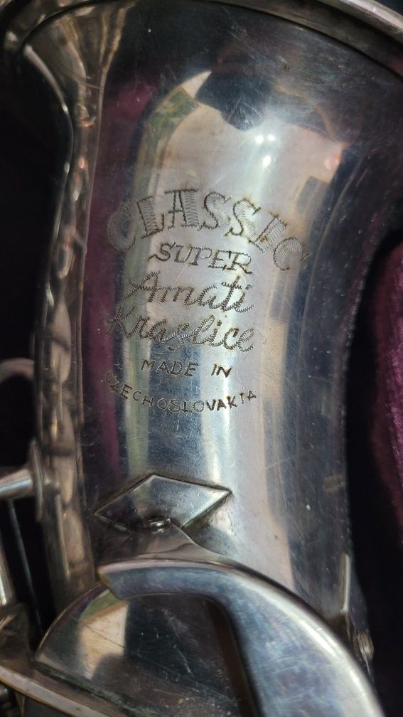 Саксофон альт classic super amati Kraslice made in czechoslovakia